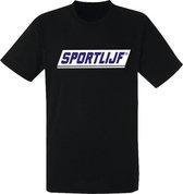 Sportlijf heren t-shirt | fitness | funny | sportbuddy | maat S