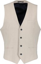 Hensen Gilet - Slim Fit - Beige - 54