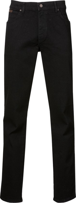 Wrangler Jeans Texas - Regular Fit - Zwart - 44-32