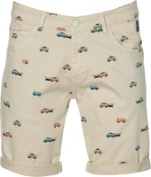 Hensen Short - Slim Fit - Beige - S