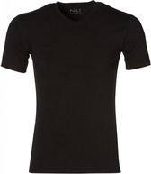 Jac Hensen T-shirt V-hals - Slim Fit - Zwart - M