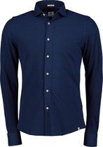 Dstrezzed Overhemd - Slim Fit - Blauw - 3XL Grote Maten