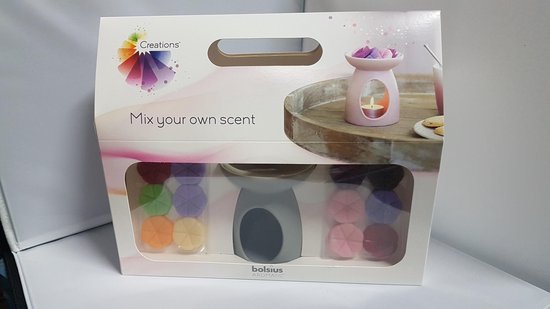 bol.com | bolsius giftset wax scent met luxe wax houder