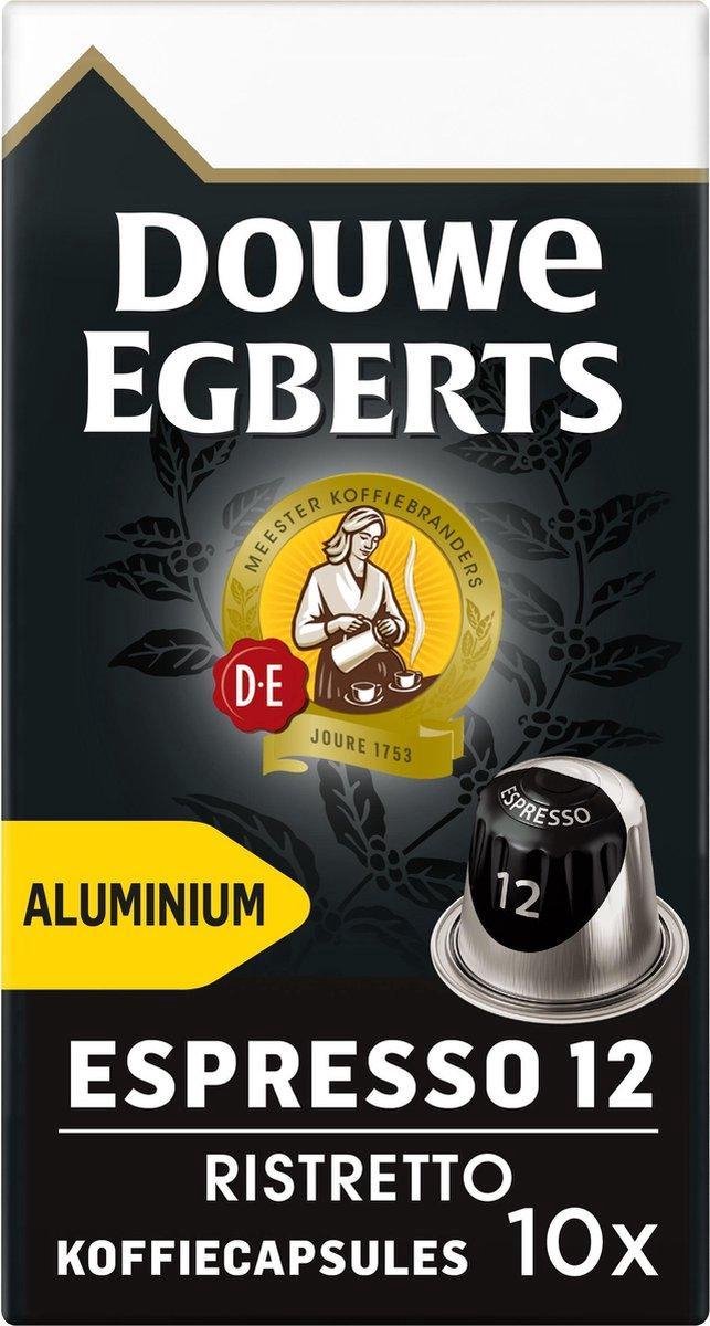 Commissie dat is alles Ruïneren Douwe Egberts koffie capsules - 10 aluminium cups espresso / ristretto -  koffiecups... | bol.com