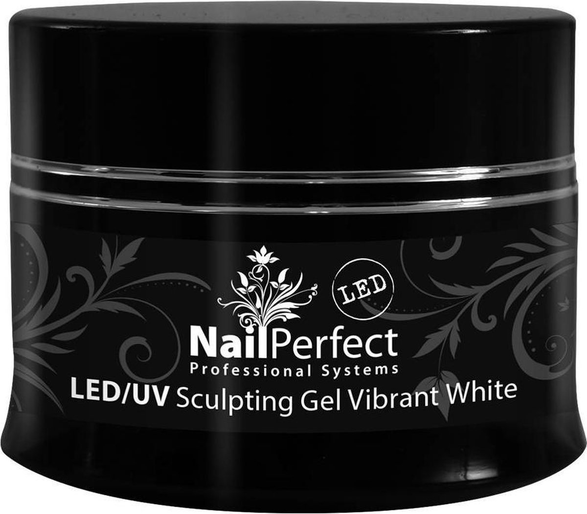 LED/UV Sculpting Gel Vibrant White 45gr - Nagel verlenging