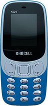 Khocell - K021 - Mobiele telefoon - Grijs + Lebara – Prepaid – Simkaart €5 Direct