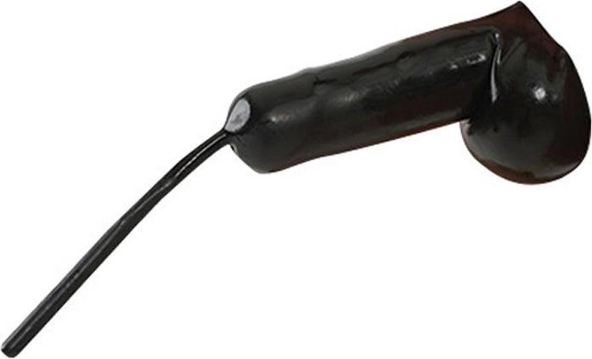 Mister b rubber cock and ball sheath with tube