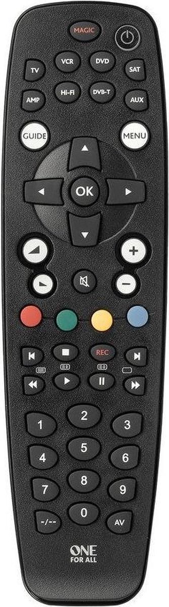 One For All Comfort Zapper + télécommande IR Wireless TV Appuyez sur les  boutons