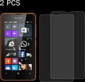 Let op type!! 10st voor Microsoft Lumia 430 0 26 mm 9 H + oppervlaktehardheid 2.5D Explosieveilig gehard glas-Film