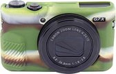 PULUZ Soft Silicone Protective Case for Canon EOS G7 X Mark II(Camouflage)