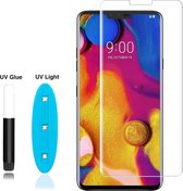 Case-vriendelijke UV-vloeistof gebogen gehard glas voor LG G8