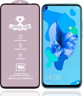 Voor Huawei nova 5i 9H HD High Alumina Full Screen Tempered Glass Film