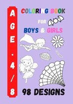 Coloring Book for Boys and Girls