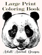 Large Print Coloring Book