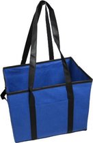 Auto Kofferbak Organizer 23 Liter kleur Blauw - Opbergtas - Boodschappen tas opvouwbaar