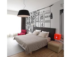 Fotobehang XXL - Een wandeling door Parijse straten