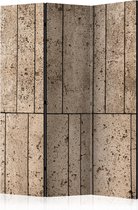 Kamerscherm - Scheidingswand - Vouwscherm - Beige Wall [Room Dividers] 135x172 - Artgeist Vouwscherm