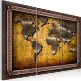 Schilderijen Op Canvas - Schilderij - The World in a Frame 120x80 - Artgeist Schilderij