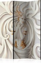 Kamerscherm - Scheidingswand - Vouwscherm - Goddess In Gold [Room Dividers] 135x172 - Artgeist Vouwscherm