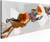 Schilderijen Op Canvas - Schilderij - Abstract Chain 120x60 - Artgeist Schilderij