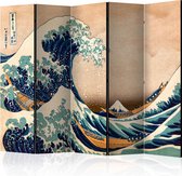 Kamerscherm - Scheidingswand - Vouwscherm - Hokusai: The Great Wave off Kanagawa (Reproduction) II [Room Dividers] 225x172 - Artgeist Vouwscherm