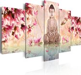 Schilderijen Op Canvas - Schilderij - Siddhartha 100x50 - Artgeist Schilderij