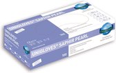 Unigloves - Nitrile Saphir Pearl Handschoenen - 100 stuks- Maat S