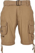 Heren Vintage Savage Cargo Shorts beige