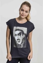 Urban Classics Robbie Williams Dames Tshirt -XS- Robbie Williams Clown Grijs