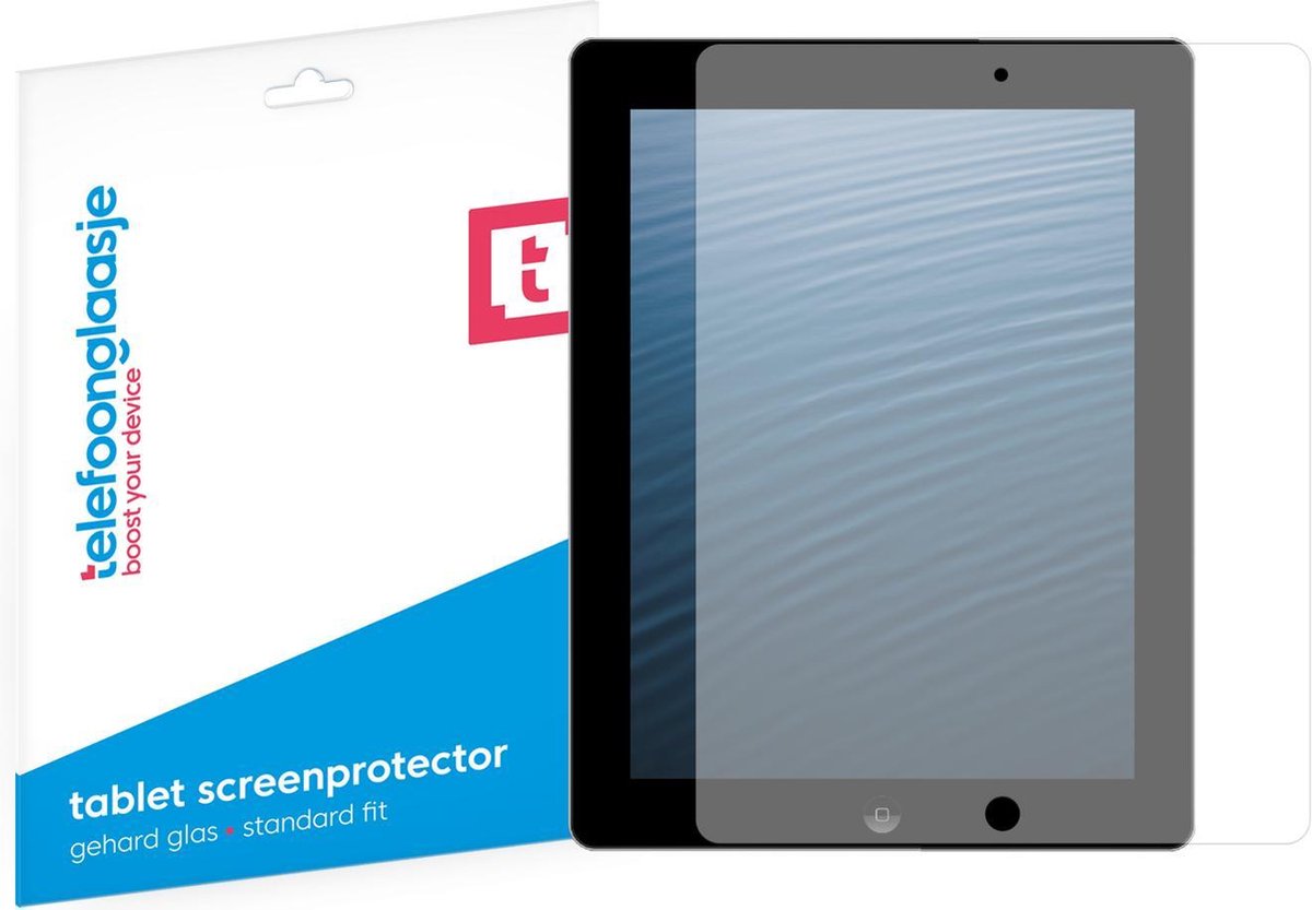 iPad 4 screenprotector gehard glas Case Friendly