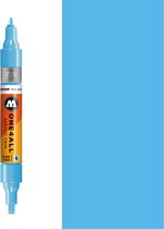 Molotow ONE4ALL - Pastelblauwe Acrylic Twin 1,5 – 4 mm Marker