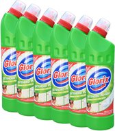 6 x Glorix bleek javel extended power - dennen bleek - bescherming tegen kalkaanslag - 6 x 750 ml