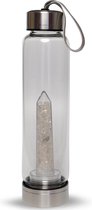 Green Tree Glazen Waterfles Rock Crystal Quartz SB012