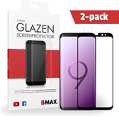 2-pack BMAX Glazen Screenprotector geschikt voor de Samsung Galaxy S9 Full Cover Glas / Met volledige dekking / Beschermglas / Tempered Glass / Glasplaatje