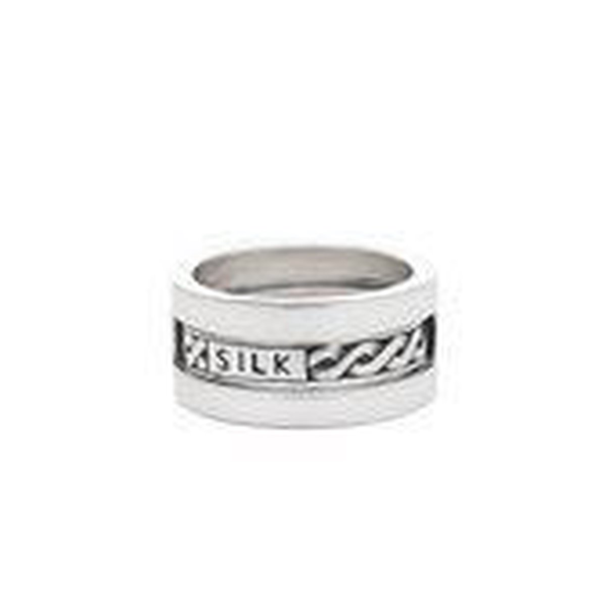 SILK Jewellery - Zilveren Ring - Brahma - 630.18 - Maat 18