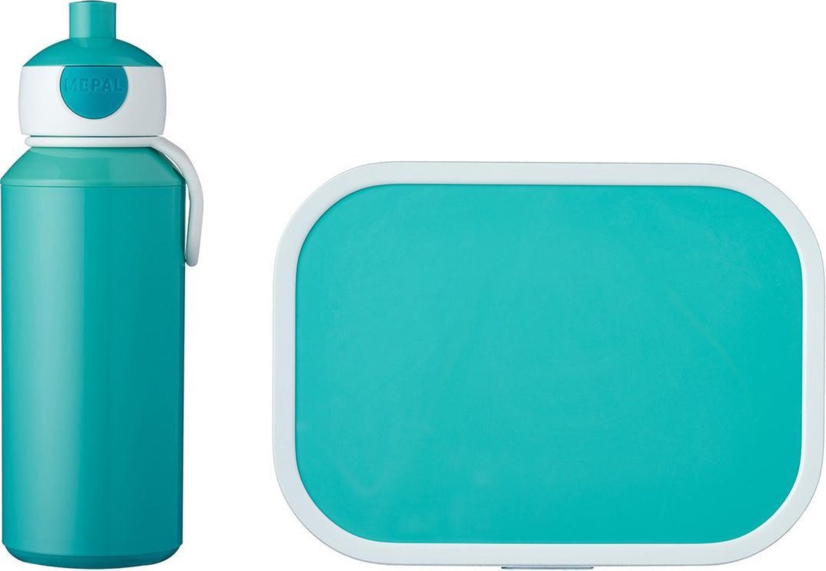 Mepal Campus Lunchset - Gourde et Lunchbox - turquoise | bol.com