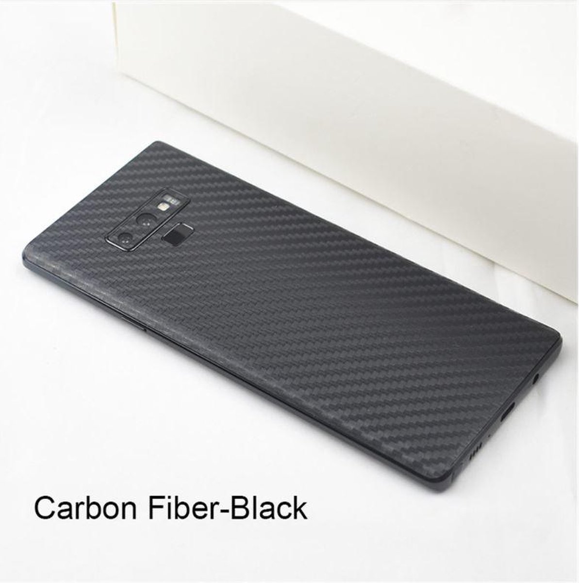 Carbon Wrap Folie Geschikt Voor De Galaxy S10 Plus|Sticker|Galaxy S10 Plus Back Cover|Cabantis