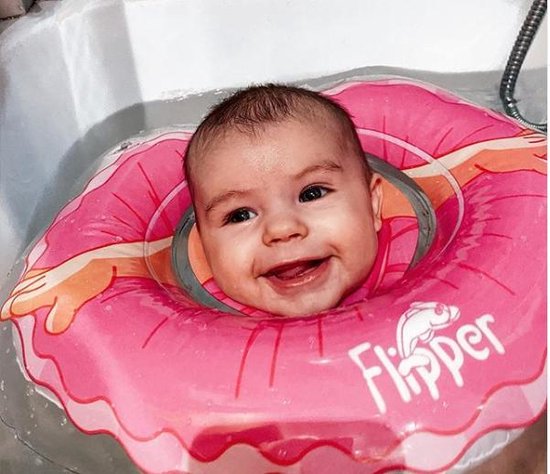 bol.com | Roxy Kids – Zwemring Baby – Zwemkraag – Nekring opblaasbaar –  Drijfring - Babyfloat –...