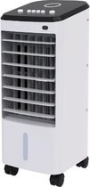 Domair - Refroidisseur d'air mobile avec humidificateur 4 litres - Refroidisseur d'air - Ventilateur de Luxe