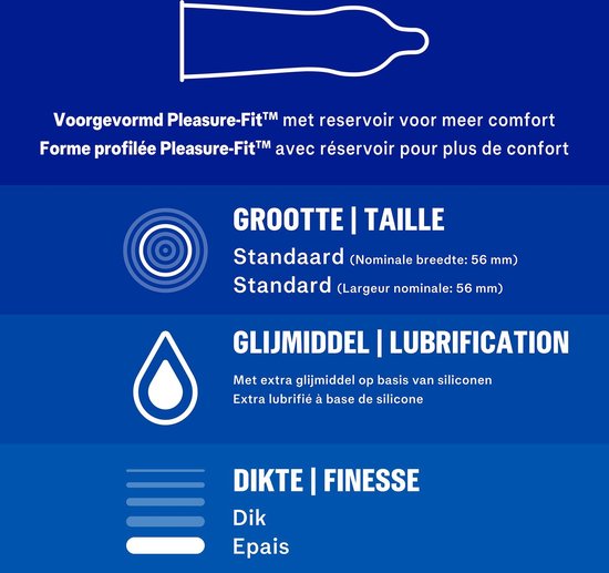 Durex Condooms Extra Safe - 20 stuks - Voor extra veilig plezier