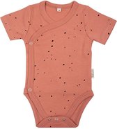 Romper korte mouw Dots - Canyon Clay