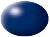 Revell Aqua  #350 Dark Blue - Lufthansa - Satin - RAL5013 - Acryl - 18ml Verf potje