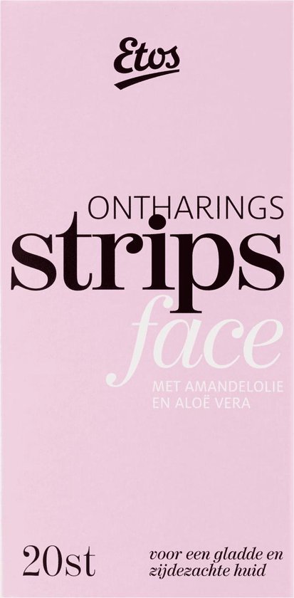Etos Ontharingsstrips voor gezicht- 120 stuks (6 x 20 stuks) | bol.com