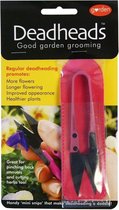Roze bloemen schaartje 10 cm - Snoeischaartje/kruidenschaartje tuinartikelen - tuingereedschap - knippen van kruiden