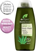 Dr. Organic Hennepolie Body Wash 250 ml