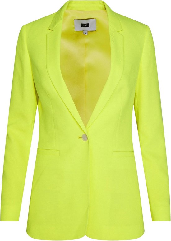 | WE Fashion Dames regular fit blazer met structuur | WE Fashion Dames regular fit blazer met structuur