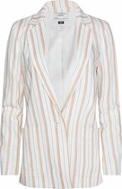 WE Fashion Dames loose fit blazer van linnenmix Maat XL (42) WE Fashion Dames loose fit blazer van linnenmix Maat XL (42)