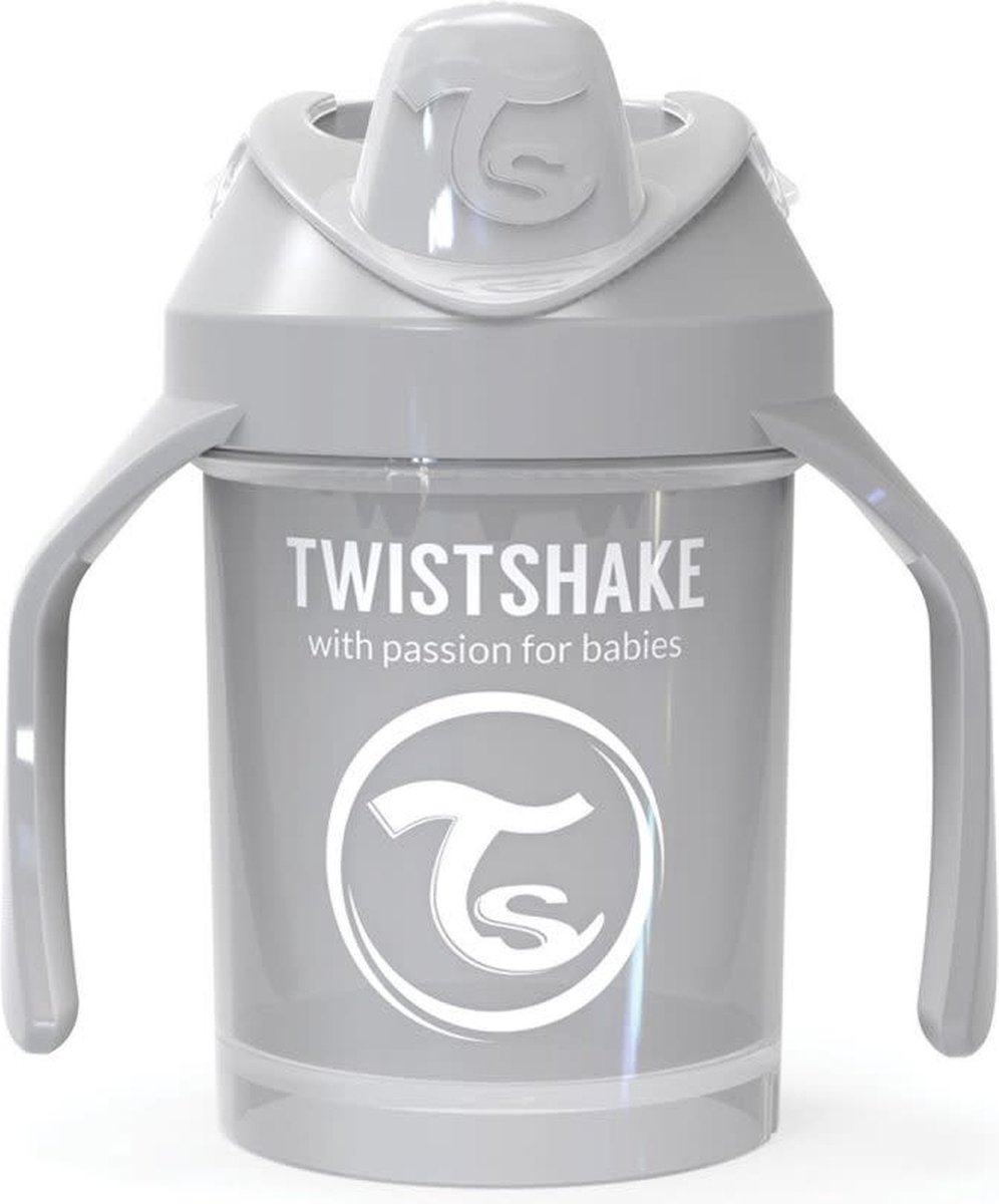 Twistshake Gourde Crawler Cup Pastel Blue 300 ml