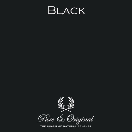 Pure & Original Licetto Afwasbare Muurverf Black 10 L