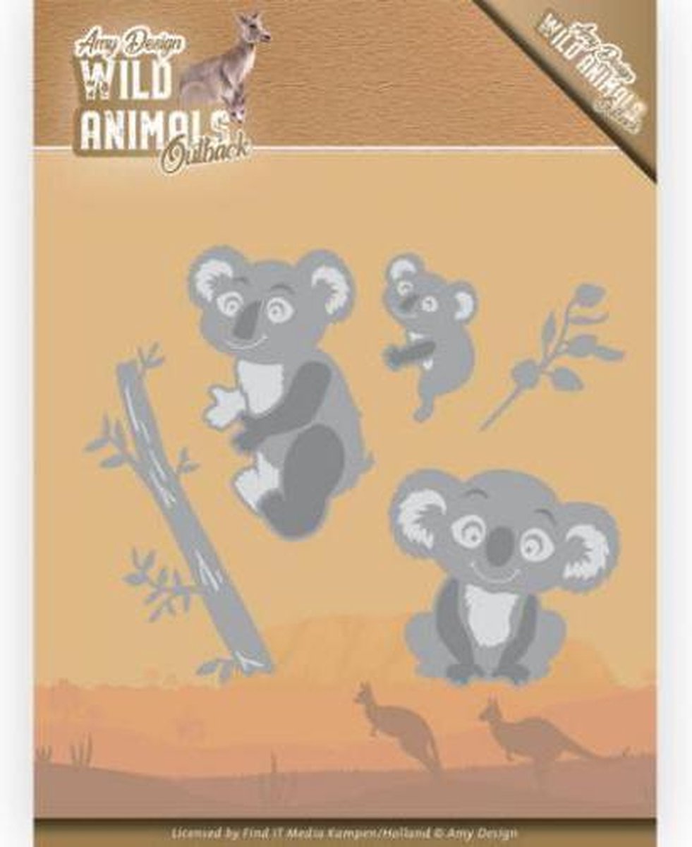 Dies - Amy Design - Wild Animals Outback - Koala